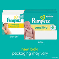 Pampers Sensitive Baby Wipes, Fragrance Free, 16 Pks., 896 Wipes