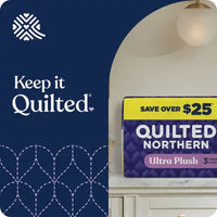 Quilted Northern Ultra Plush 3-Ply Toilet Paper 36 Rolls, 255 Sheets/Roll