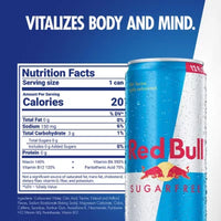 Red Bull Sugar-Free Energy Drink 12 Fl. Oz., 24 Pk.
