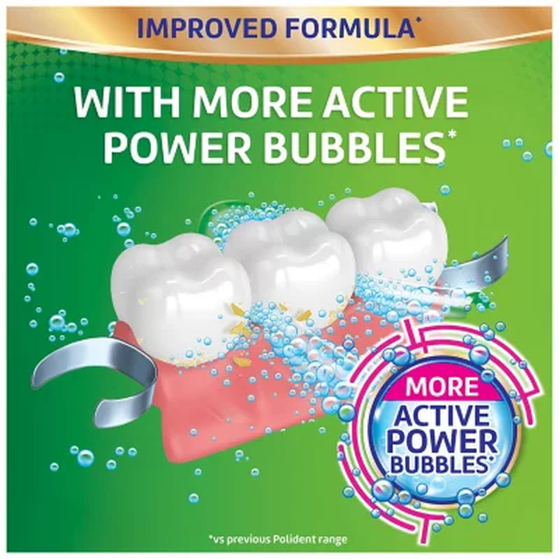 Polident Rapid Clean Dental Cleanser Tablets, 102 Ct., 2 Pk.