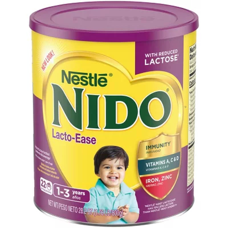 Nestle NIDO Lacto-Ease Toddler Formula 1.76 Lb., 6 Pk.