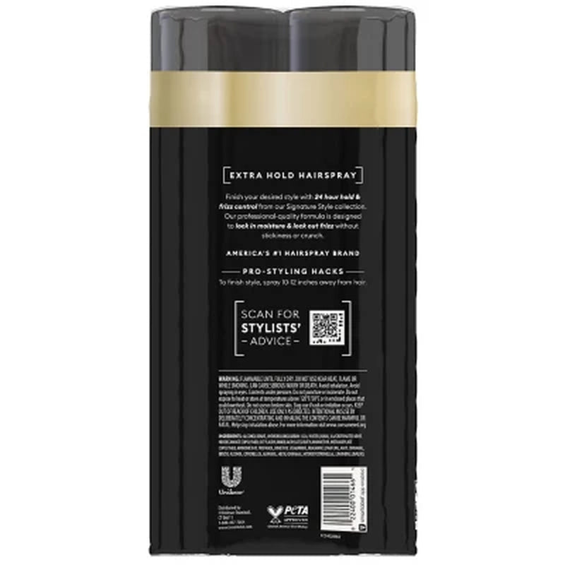 Tresemmé Extra Hold Hair Spray, 14.6 Oz., 2 Ct.