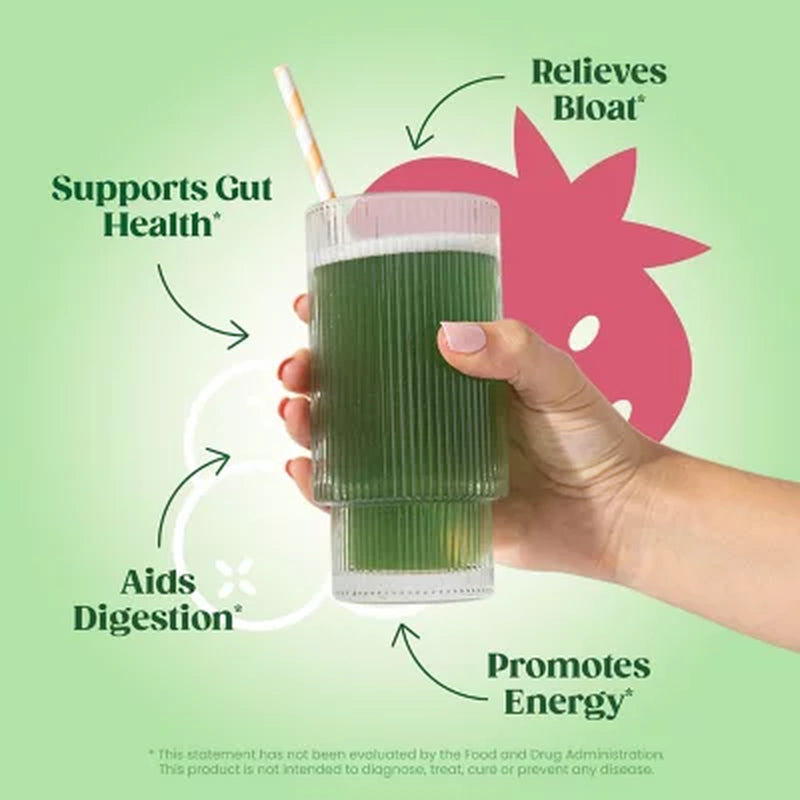 Bloom Nutrition Greens & Superfoods Powder, Berry, 0.5 Lbs.