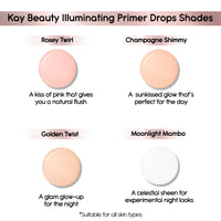 Kay Beauty Illuminating Strobe Priming Drops - Golden Twist (30ml)
