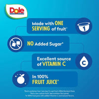 Dole Mandarin Oranges in 100% Fruit Juice, 4 Oz., 16 Pk.