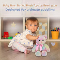 Bearington Candi Rainbow Plush Stuffed Animal Teddy Bear, 12 Inches
