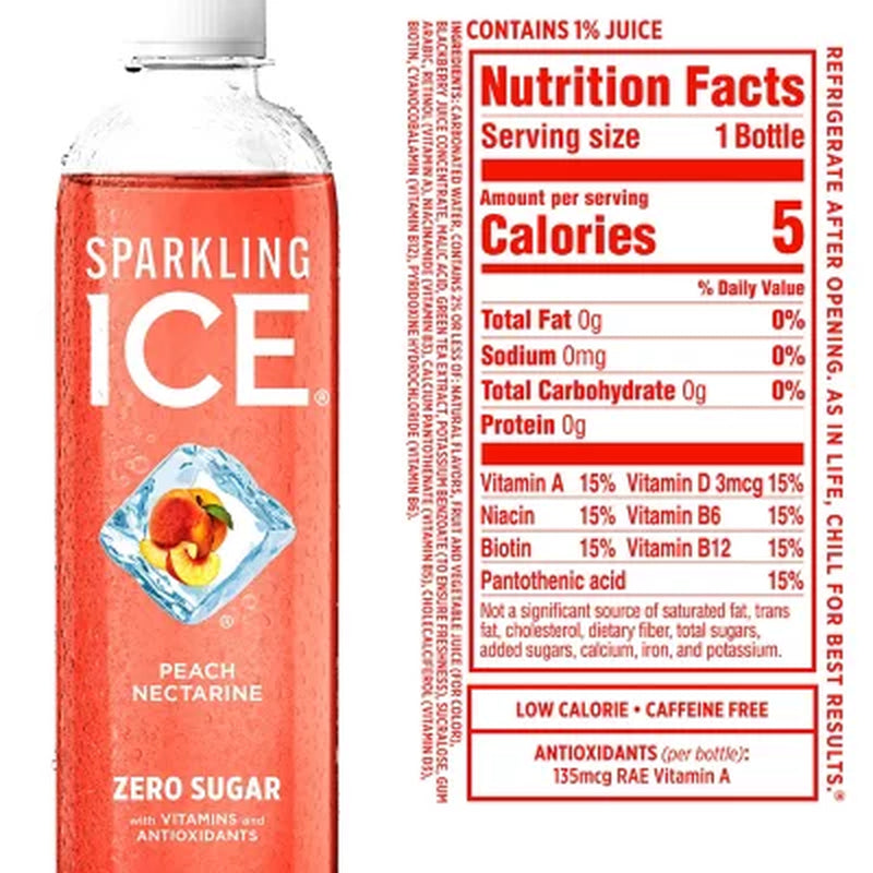 Sparkling Ice Blue Variety Pack 17 Fl. Oz., 24 Pk.