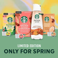 Starbucks Blonde Roast K-Cup Coffee Pods, Brown Sugar Cinnamon, 64 Ct.