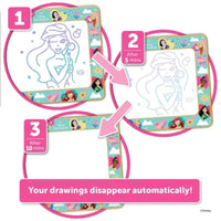 Bendon Imagineink Mess Free Princess Doodle Mat