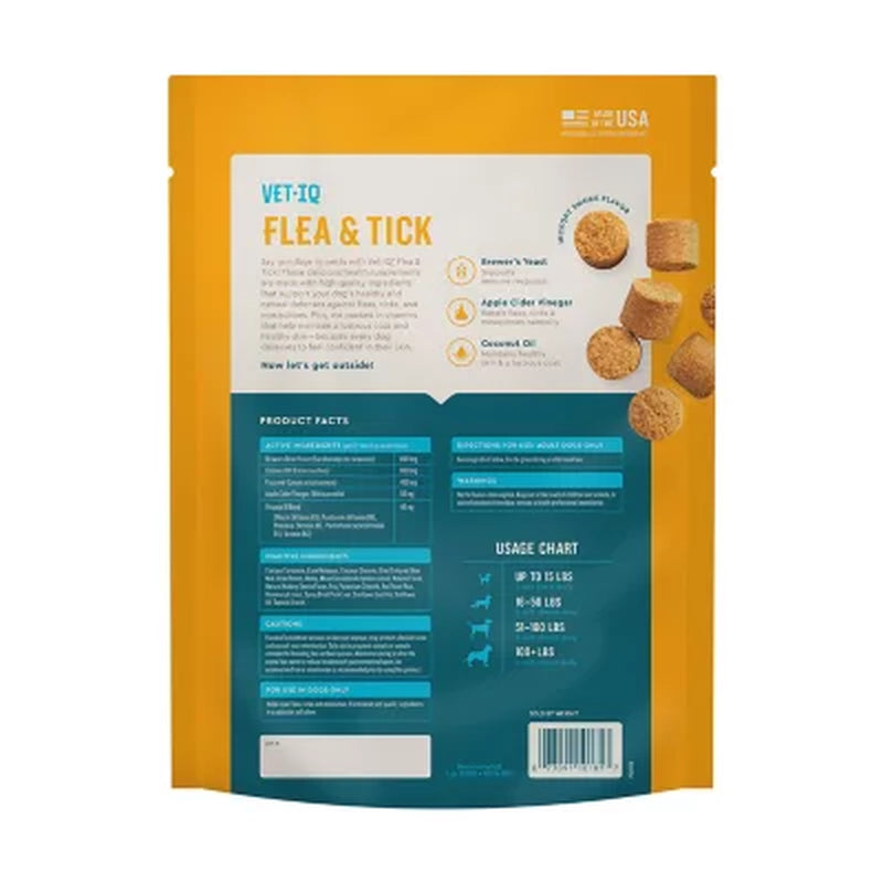 Vetiq Flea & Tick Supplement for Dogs, 240 Ct.