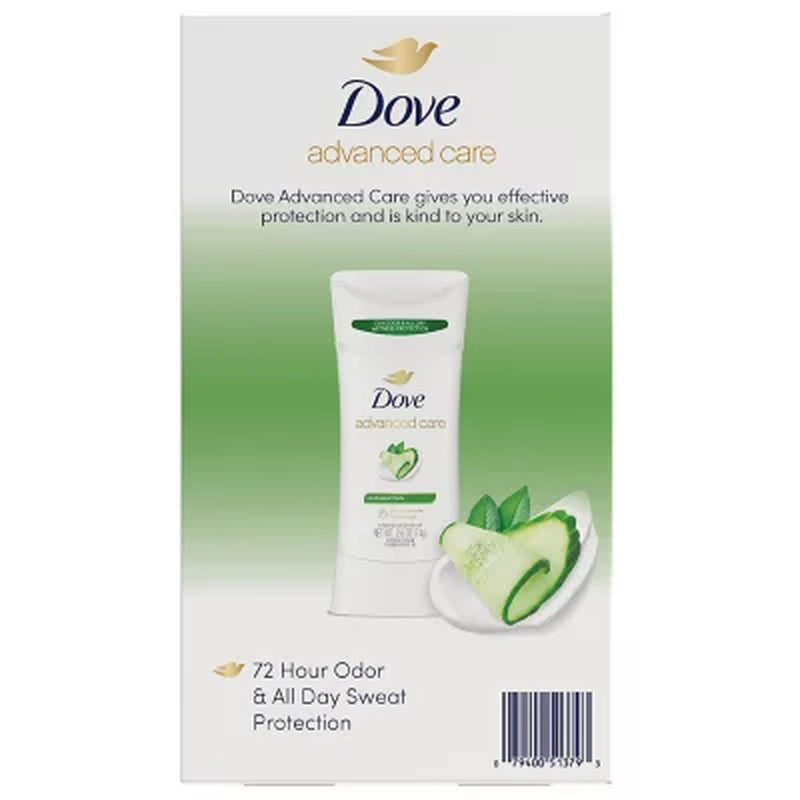 Dove Advanced Care Antiperspirant Deodorant, 2.6 Oz., 4 Pk.