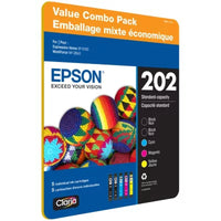 Epson T202 Standard Capacity Ink Cartridge Clubpack, 2 Black & Cyan/Magenta/Yellow