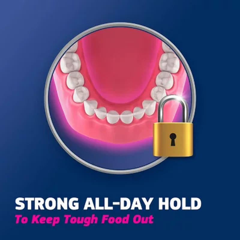 Fixodent Advanced Denture Adhesive, Max Hold, 2.2 Oz., 4 Pk.