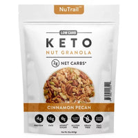 Nutrail Low Carb Keto Nut Granola, Cinnamon Pecan, 22 Oz.
