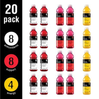 Glaceau Vitaminwater Variety Pack 20 Fl. Oz., 20 Pk.