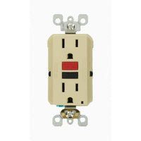 15 Amp 125-Volt Duplex Self-Test Slim GFCI Outlet, White (4-Pack) GFNT1-4W