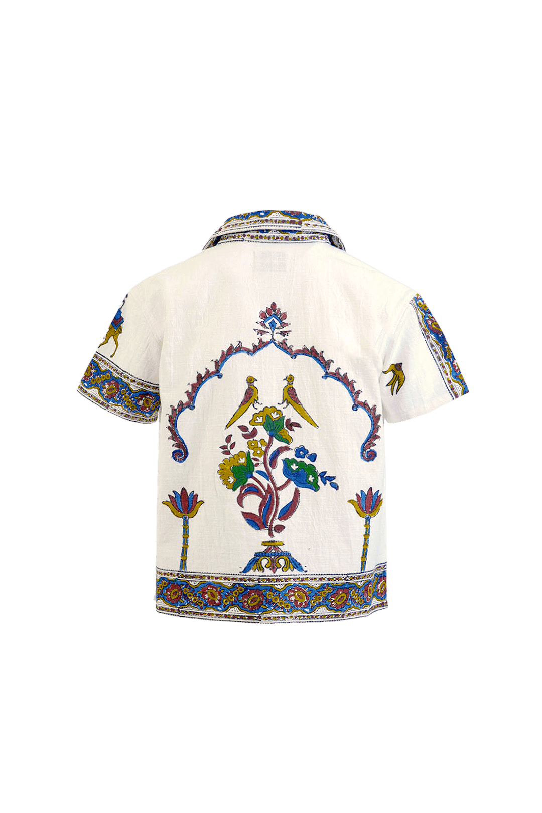 Raastah - "desert Bloom" Block Print Button Down