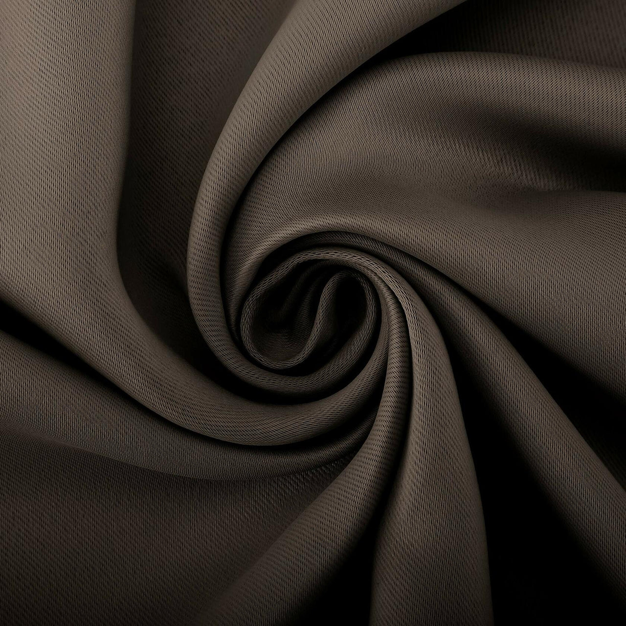 Sun Zero Easton Energy Saving Blackout Grommet Curtain Panel, 40" x 95", Cocoa Brown 40" x 95"