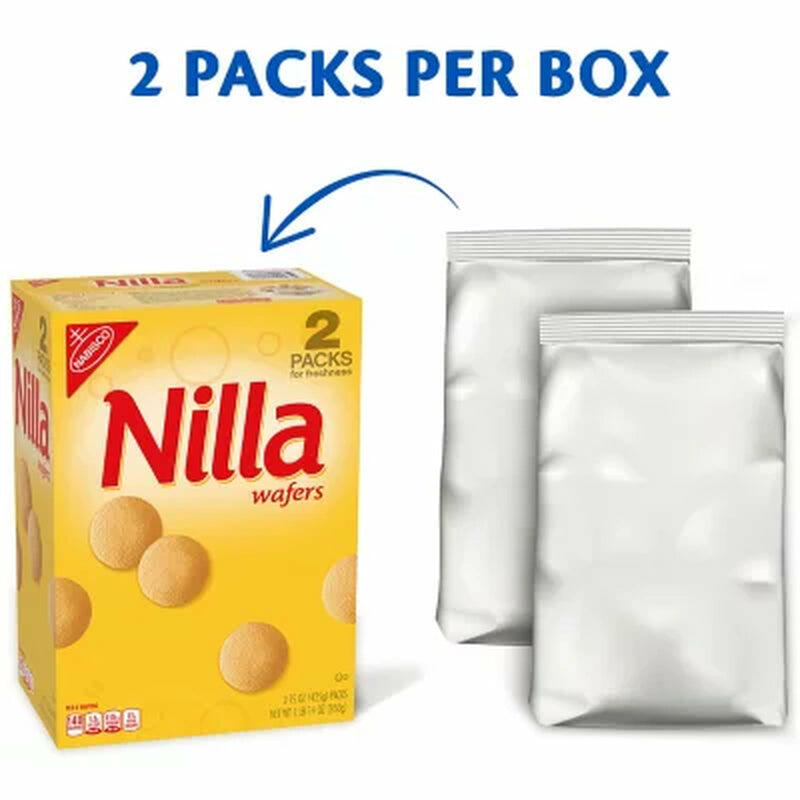 Nilla Wafers Vanilla Wafer Cookies, 2Pk., 15 Oz.