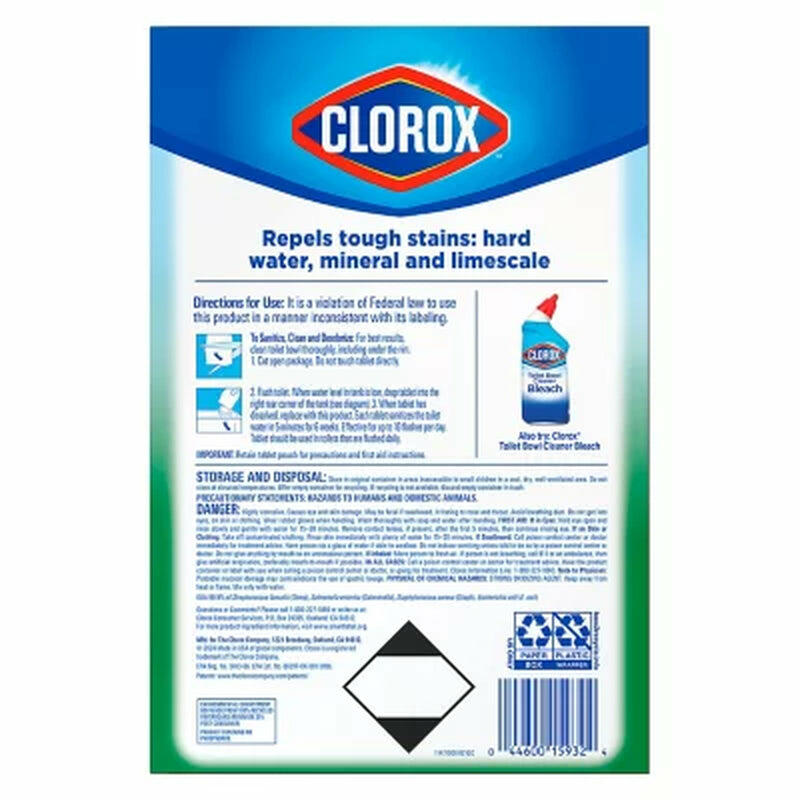 Clorox Ultra Clean Tablets Toilet Bowl Cleaner, 6 Ct., 3.5 Oz.