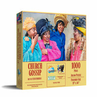 Sunsout Church Gossip 1000 Pc Jigsaw Puzzle 44362