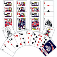 Masterpieces Officially Licensed NCAA Gonzaga Bulldogs Playing Cards - 54 Card Deck for Adults.