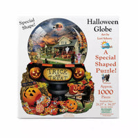 Sunsout Halloween Globe 1000 Pc Special Shape Halloween Jigsaw Puzzle 96064