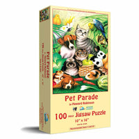 Sunsout Pet Parade 100 Pc Jigsaw Puzzle 81604