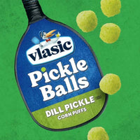 Vlasic Pickle Balls Dill Pickle Flavored Corn Puffs, 14 Oz.