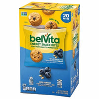 Belvita Blueberry Energy Snack Bites, 1.12 Oz., 20 Pk.
