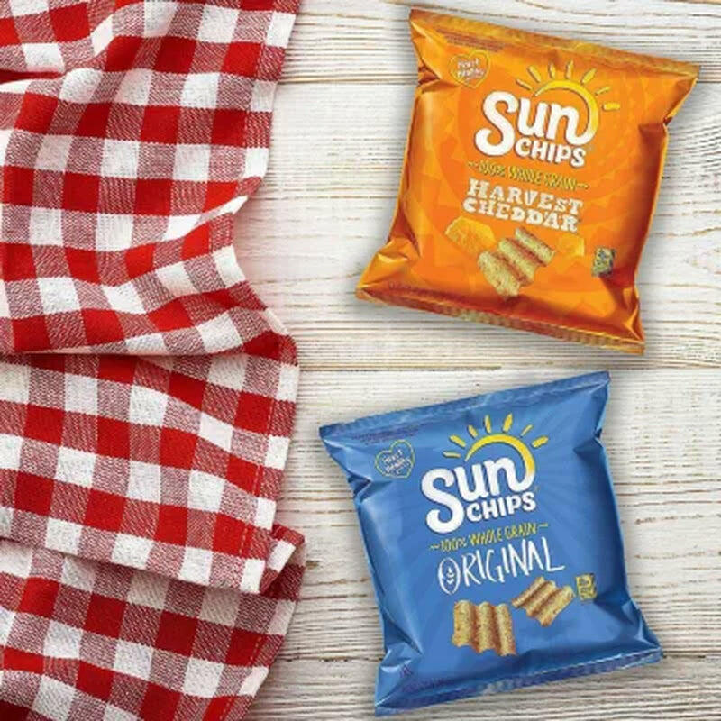 Sunchips Whole Grain Variety Pack Chips, 30 Pk.