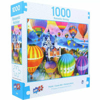 The Canadian Group Romantic Holiday 1000 Piece Jigsaw Puzzle | Neuschwanstein Air Balloon Festival