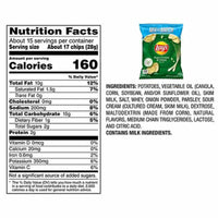 Lay's Sour Cream & Onion Potato Chips, 15.63 Oz.