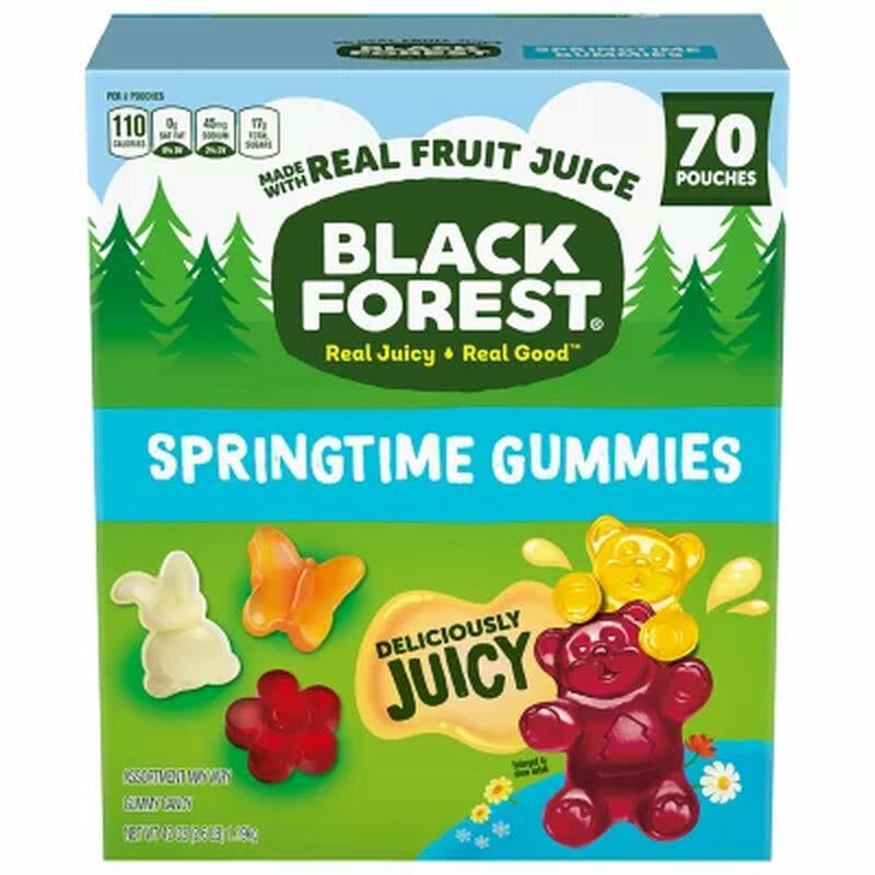 Black Forest Easter Gummy Candy, 70 Ct.