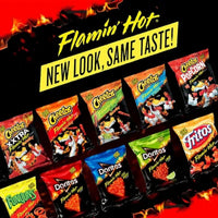 Cheetos Crunchy Flamin' Hot Cheese Snacks, 17.37 Oz.