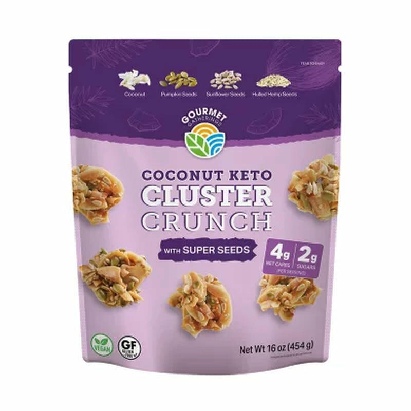 Gourmet Gatherings Coconut KETO Cluster Crunch, 16 Oz.