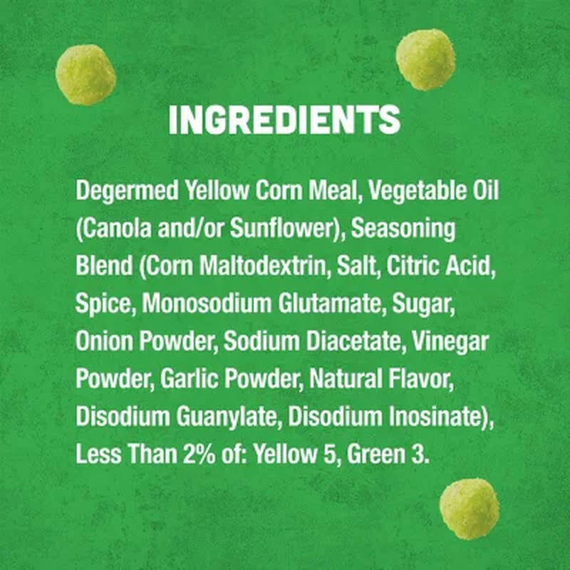 Vlasic Pickle Balls Dill Pickle Flavored Corn Puffs, 14 Oz.