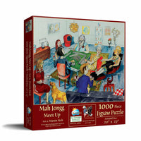 Sunsout Mah Jongg Meet up 1000 Pc Jigsaw Puzzle 40810