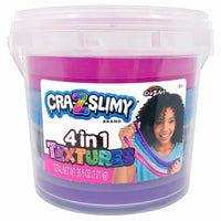 Cra-Z-Slimy 4-In-1 Textures Bucket