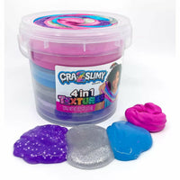 Cra-Z-Slimy 4-In-1 Textures Bucket
