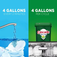 Cascade Total Clean Actionpacs Dishwasher Detergent, Fresh Scent, 95 Ct.