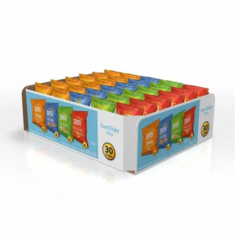 Sunchips Whole Grain Variety Pack Chips, 30 Pk.