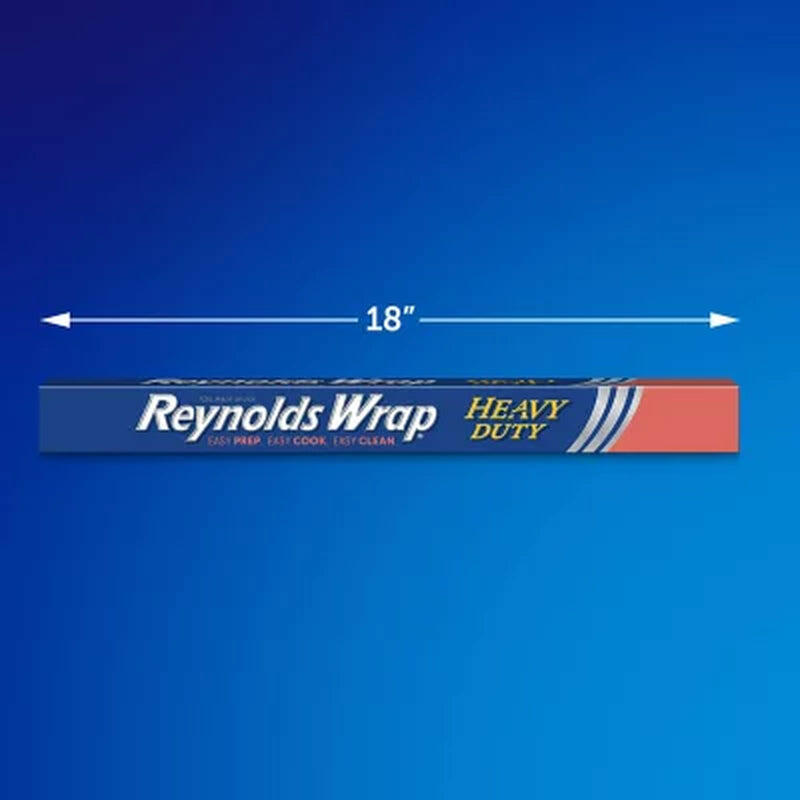 Reynolds Wrap Heavy Duty 18" Aluminum Foil, 300 Sq. Ft., 2 Pk.