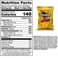Doritos Golden Sriracha Tortilla Chips, 18.375 Oz.