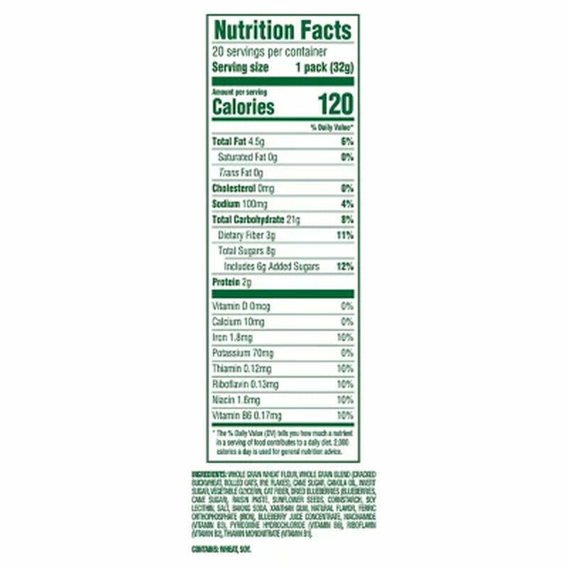 Belvita Blueberry Energy Snack Bites, 1.12 Oz., 20 Pk.