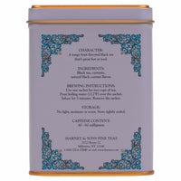 Harney & Sons Caffeinated Tea Tin Sachets, Black Currant, 20 Count