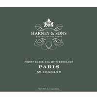 Harney & Sons Paris Tea, Fruity Black tea with Bergamot, 50 teabags