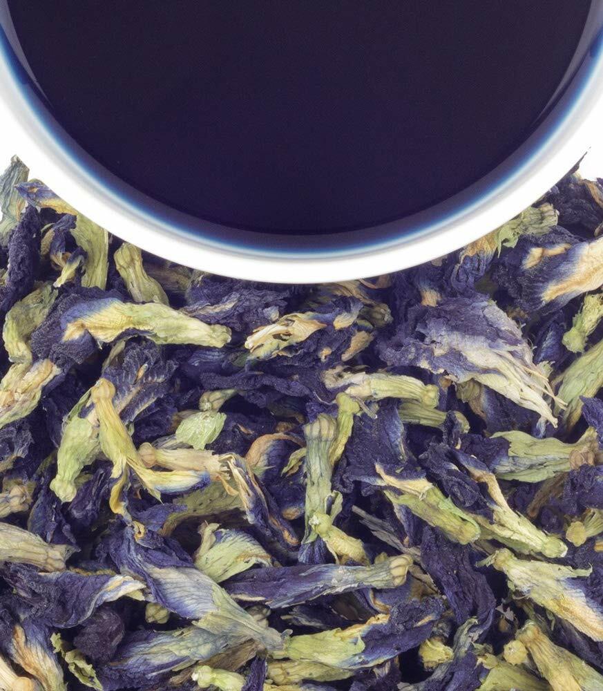 Harney & Sons Butterfly Pea Flower Tea, 5oz Bag of Bright Blue Dried Butterfly Flower from Thailand