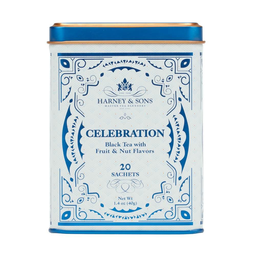 Harney & Sons CELEBRATION Tea 20 ct Sachet TIn