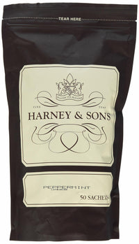Harney & Sons Bag of Sachets Peppermint, 50 Count